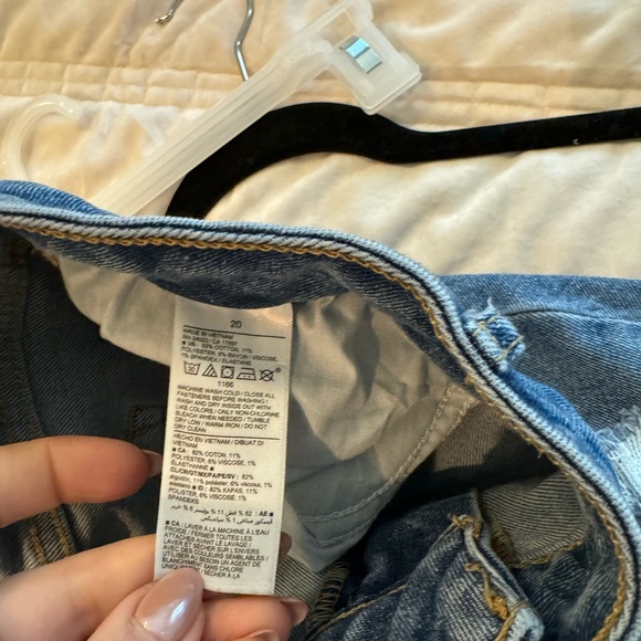 Old Navy plus size distressed mid rise rockstar super skinny jeans size 20 - Picture 6 of 7